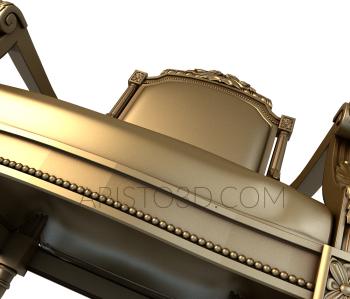 Armchairs (KRL_0022) 3D model for CNC machine